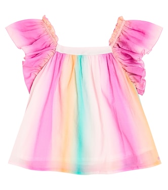 Top de algodón con volantes | Chloé Kids