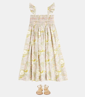 Bedrucktes Kleid Frances aus Baumwolle | Bonpoint