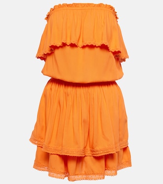 Salma tiered bandeau minidress | Melissa Odabash