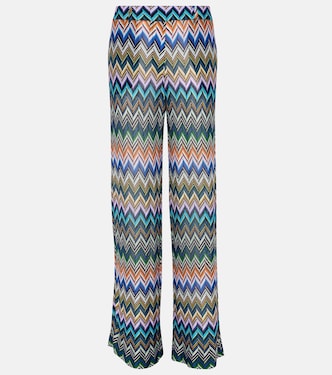 Pantaloni regular a zig-zag | Missoni