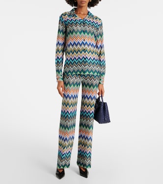 Pantalon droit Zig Zag | Missoni