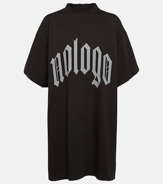 T-shirt in jersey di cotone con stampa | Balenciaga