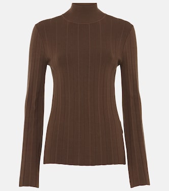 Jersey de cuello alto de mezcla de seda | Joseph