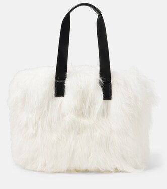 Borsa in shearling con pelle | Moncler Grenoble