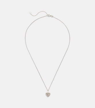 Halskette Piece of My Heart aus 14kt Gelbgold mit Diamanten | Stone and Strand