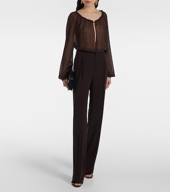 Blusa in georgette di seta | Tom Ford