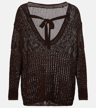 Paggi cotton-blend sweater | Max Mara