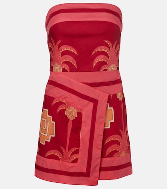 Raiz printed cotton minidress | Johanna Ortiz