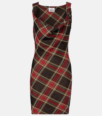 Anna plaid cotton minidress | Vivienne Westwood