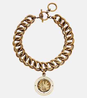 Embellished pendant necklace | Etro