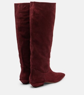 Bottes Bettina 25 en daim | Paris Texas
