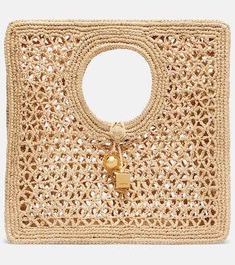 Spiaggia Small raffia tote bag | Jacquemus