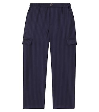Grant pinstriped wool pants | Bonpoint