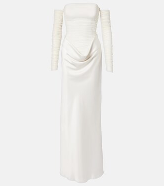 Donatella draped gown | Rotate
