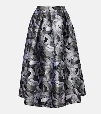 Jacquard midi skirt | Dries Van Noten
