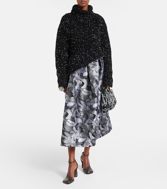 Jupe midi en jacquard | Dries Van Noten