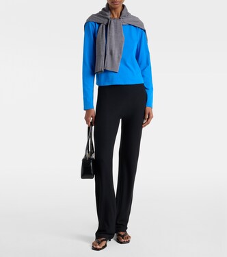 Lauren high-rise straight pants | Leset