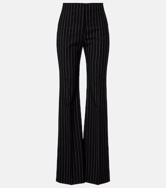 Visino wool-blend gabardine flared pants | Sportmax