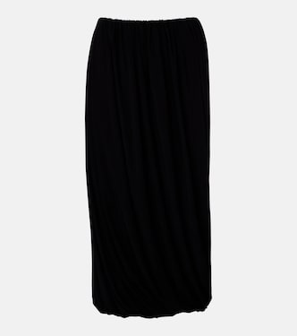 Jersey midi skirt | Norma Kamali