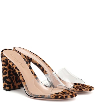 Sandali Vivienne 85 in cavallino | Gianvito Rossi