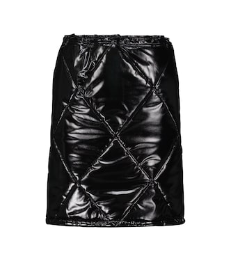Minifalda de piel sintética | Dolce&Gabbana
