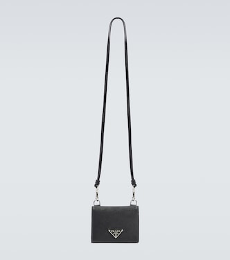 Etui mit Riemen aus Saffiano-Leder | Prada