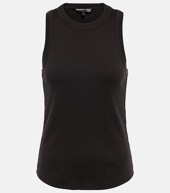 Jordyn cotton-blend jersey tank top | Veronica Beard