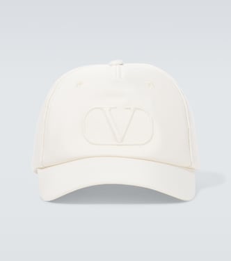 Gorra de seda con VLogo | Valentino Garavani