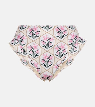 Jengibre Orquidea floral bikini bottoms | Agua by Agua Bendita