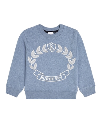 Sweat-shirt imprimé en coton | Burberry Kids