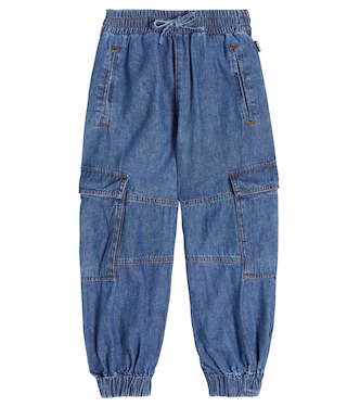 Aliki chambray cargo jeans | Molo