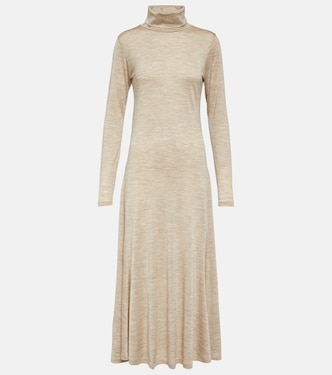 Wool-blend jersey midi dress | Polo Ralph Lauren