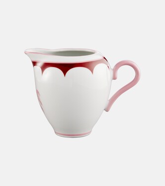 Jaipur porcelain jug | Aquazzura Casa