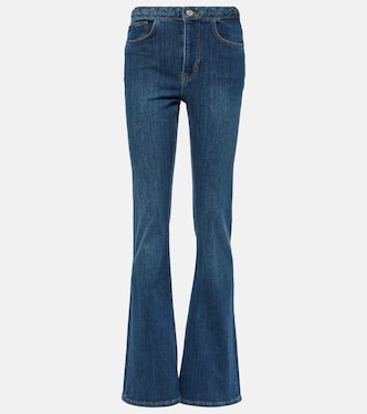 Jean flare à taille haute | Frame