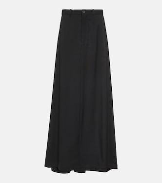 Hybrid wool skirt with pants | Balenciaga