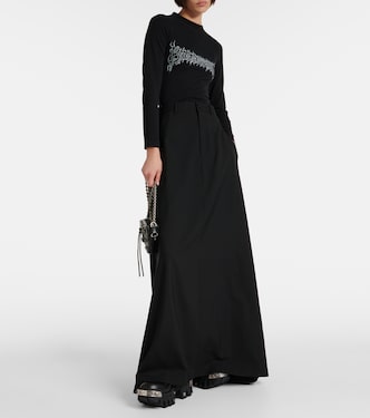 Hosenrock Hybrid aus Wolle | Balenciaga