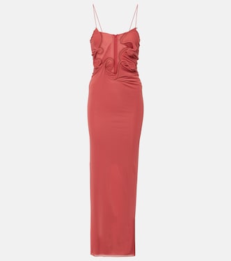 Molded Venus cutout mesh maxi dress | Christopher Esber