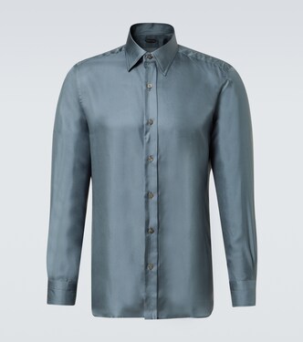 Camicia in twill di seta | Tom Ford