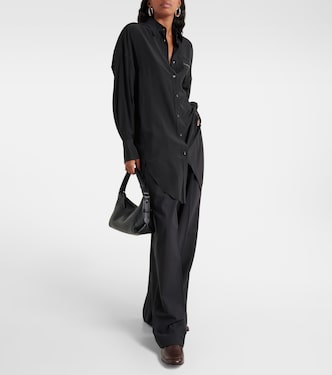 Oversize-Hemd aus Seide | Brunello Cucinelli