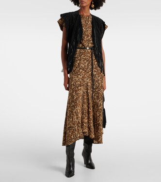 Veste sans manches Edita en cuir | Isabel Marant