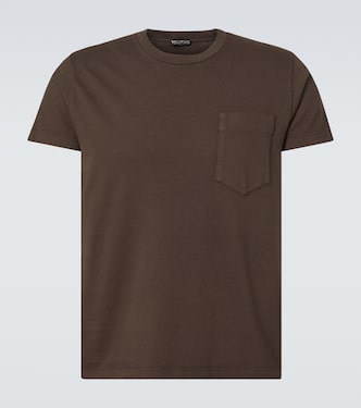 T-Shirt aus Baumwoll-Jersey | Tom Ford