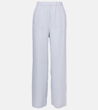 Valerio linen wide-leg pants | Loro Piana
