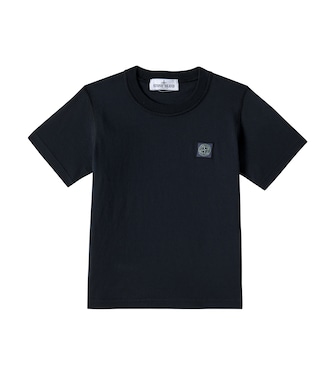 Compass cotton T-shirt | Stone Island Junior