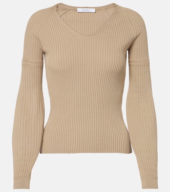 Pullover Gioiosa in cotone a coste | Max Mara