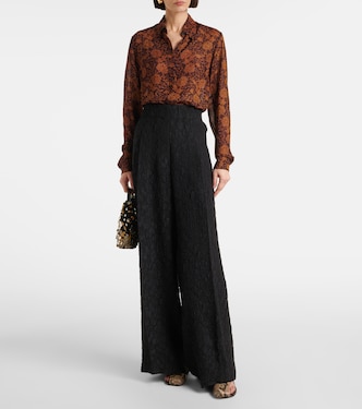 Weite High-Rise-Hose | Dries Van Noten