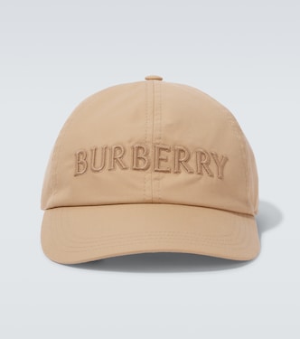 Bestickte Baseballcap aus Baumwoll-Gabardine | Burberry