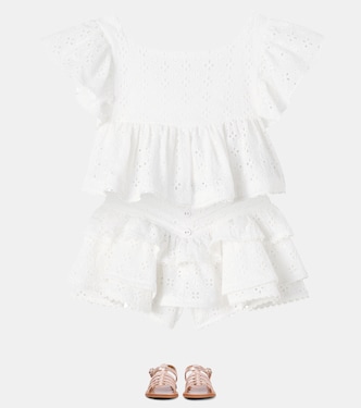 Top Cycas en coton | Poupette St Barth Kids