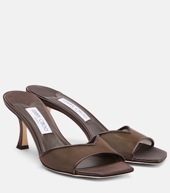 Pantoletten Skye 70 aus Mesh | Jimmy Choo