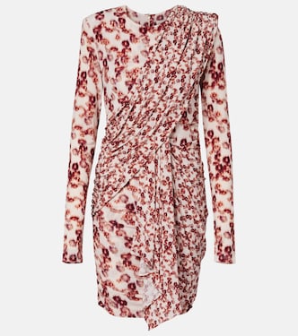 Georgia draped printed minidress | Isabel Marant