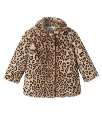 Doogie leopard-print coat | Bonpoint